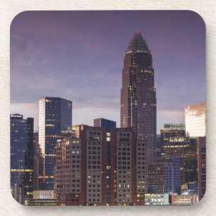 North Carolina, Charlotte, elevated view Coaster