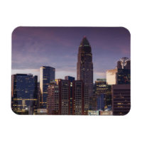 North Carolina, Charlotte, elevated view