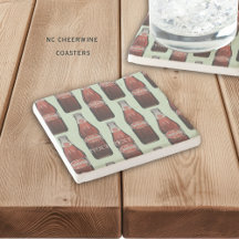 North Carolina Cheerwine Stone Coaster