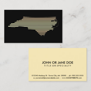 north carolina chill fade business card