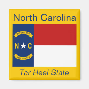 North Carolina Flag Magnet