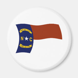 North Carolina Flag Magnet