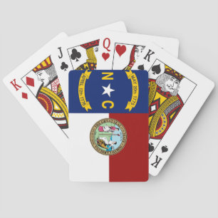 North Carolina flag Playing Cards