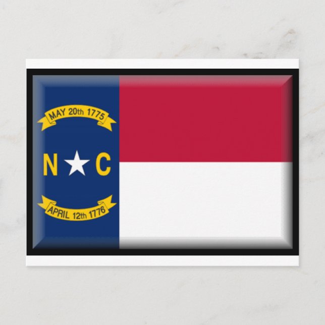 North Carolina Flag Postcard (Front)