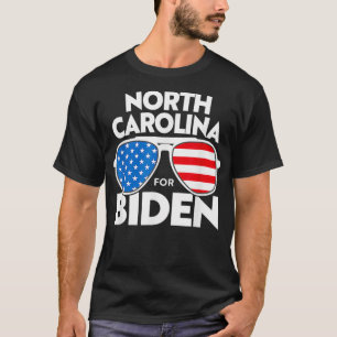 North Carolina for Biden Cool Uncle Joe Aviator V T-Shirt