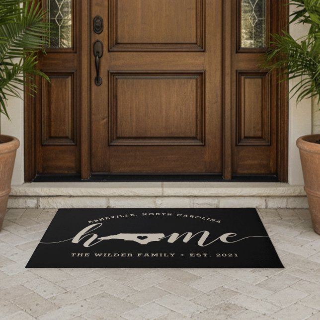 North Carolina Home State Personalised Doormat (Creator Uploaded)