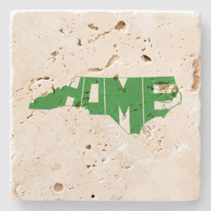 North Carolina Home State Stone Coaster