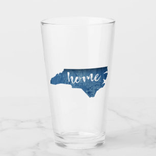 North Carolina Home Wood Grain Glass
