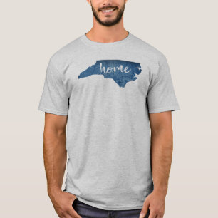 North Carolina Home Wood Grain T-Shirt