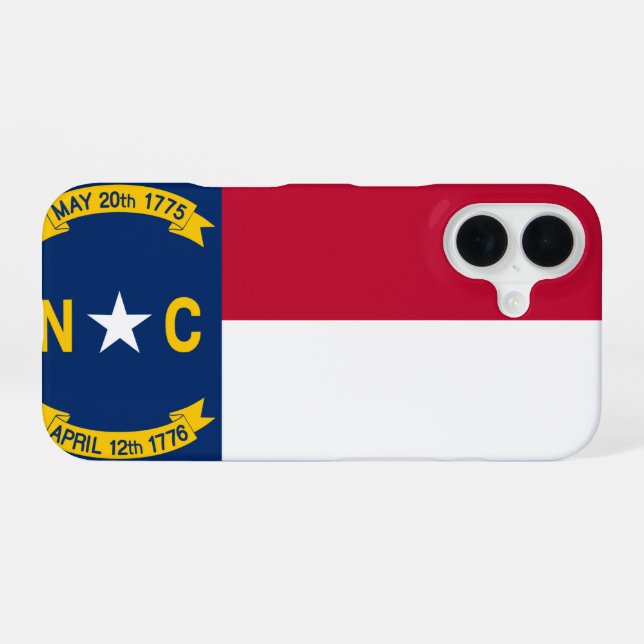 North Carolina iPhone 16 Case (Back Horizontal)