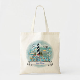 North Carolina Lighthouse Tote Bag