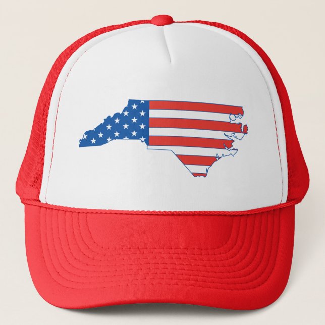 North Carolina Patriotic Hat (Front)