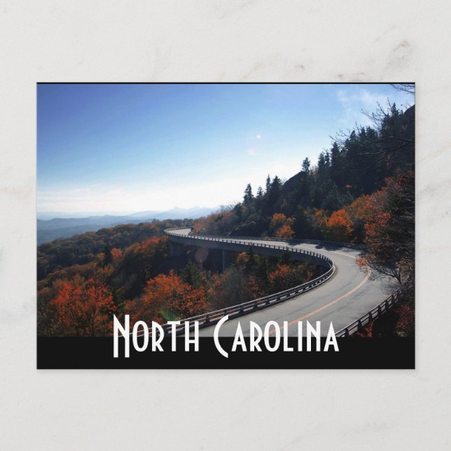 north carolina postcard (Front)