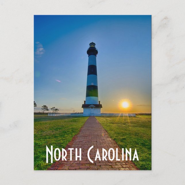 north carolina postcard (Front)
