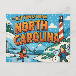 NORTH CAROLINA Postcard