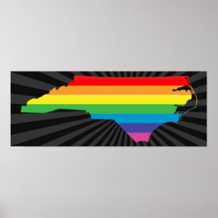 north carolina pride. poster