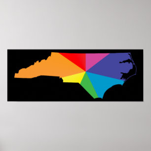 north carolina pride. poster