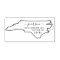 North Carolina Return Address Stamp Self-Inking