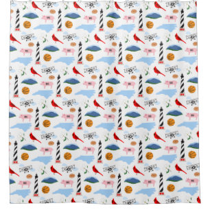 North Carolina Shower Curtain