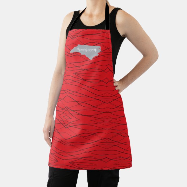 North Carolina, Signed by God Apron (Insitu)