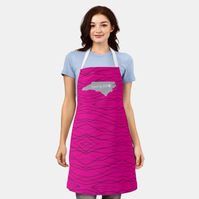North Carolina, Signed by God Apron (Worn)