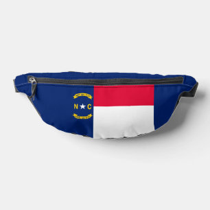 North Carolina State Flag Design Bum Bags