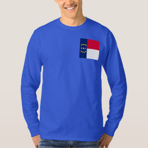 North Carolina State Flag Design T-Shirt