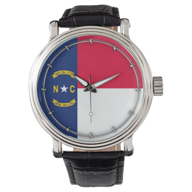North Carolina State Flag Design Watch (Front)