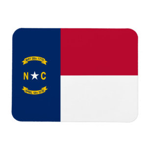 North Carolina State Flag Magnet