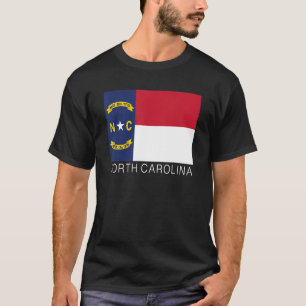 North Carolina State Flag State Of North Carolina  T-Shirt