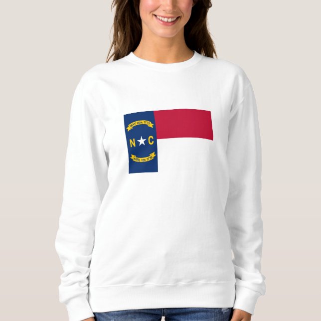 North Carolina State Flag Sweatshirt (Front)