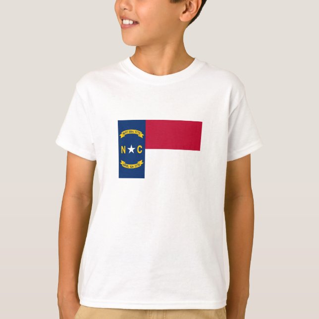 North Carolina State Flag T-Shirt (Front)