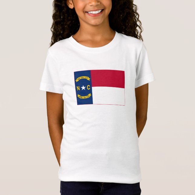 North Carolina State Flag T-Shirt (Front)