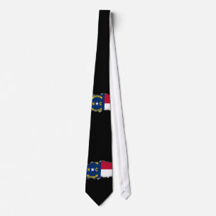 North Carolina State Flag Tie