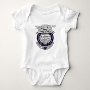 North Carolina State Highway Patrol Trooper Badge Baby Bodysuit