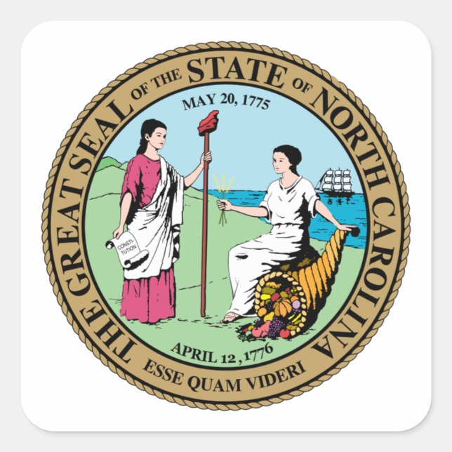 North Carolina State Seal - (Front)