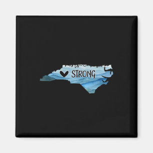 North Carolina Strong With Nc State And Love North Magnet