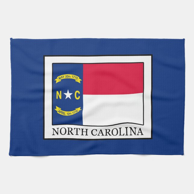 North Carolina Tea Towel (Horizontal)