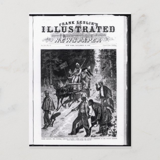 North Carolina, the Political Campaign Postcard (Front)