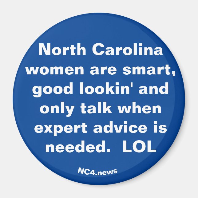 North Carolina women are ... magnet (Front)
