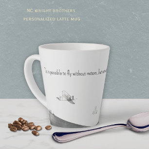 North Carolina Wright Brothers Latte Mug