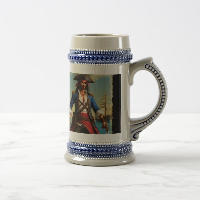 North Carolinas Buccaneer Beer Stein (Right)