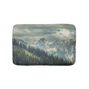 North Cascade: Majestic Mountain Peak. Bath Mat