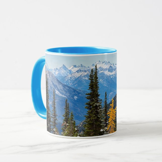 North Cascade Mountains Wenatchee National Forest Mug (Front Left)
