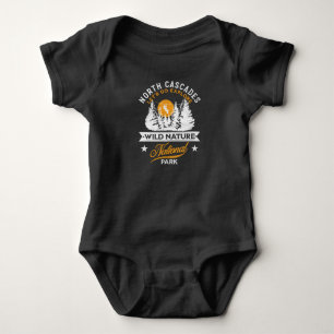 North Cascades National Park Baby Bodysuit