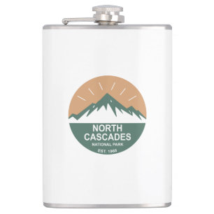North Cascades National Park Hip Flask