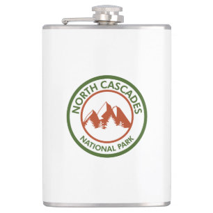 North Cascades National Park Hip Flask