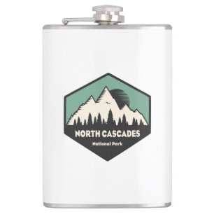 North Cascades National Park Hip Flask