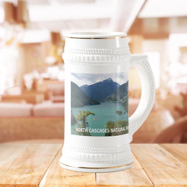 North Cascades National Park Landscape Beer Stein (In Situ)