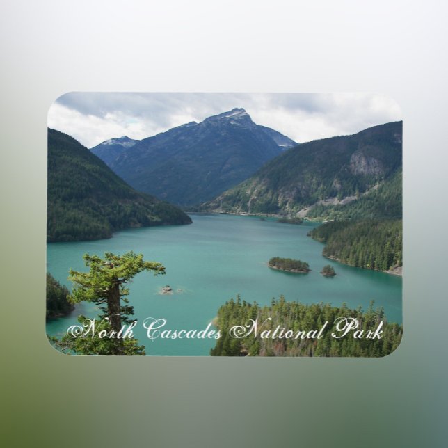 North Cascades National Park Landscape Magnet (In Situ Fridge)